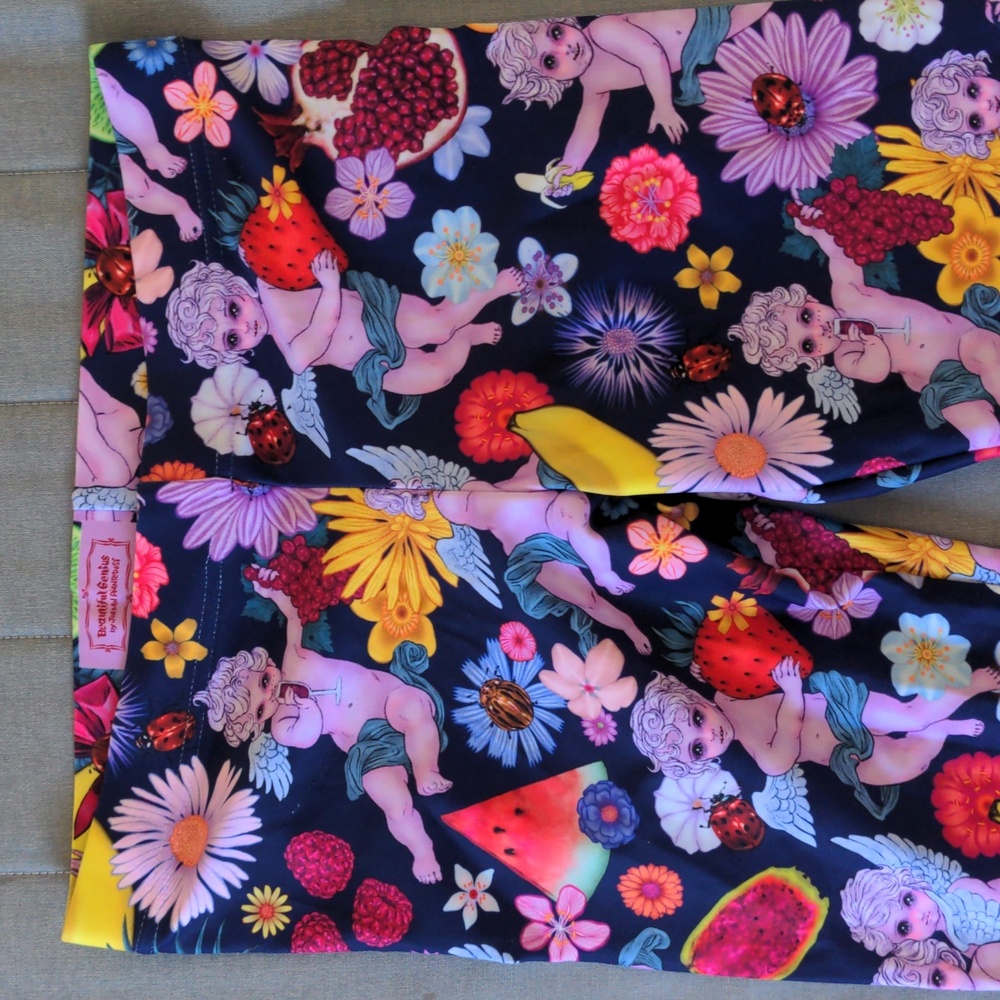 Beautiful Genius x Jordan Piantedosi maximalist fruit+ cherub leggings - Picture 8 of 13